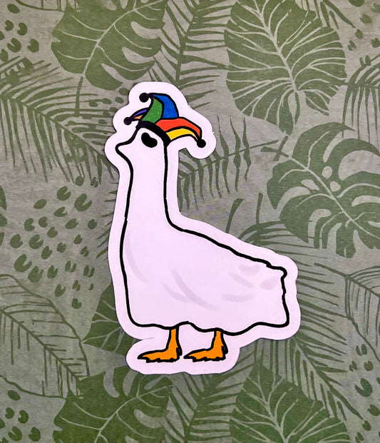 "Silly Ghoost" Waterproof Sticker