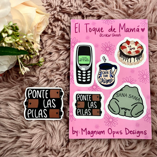 "Ponte Las Pilas" Sticker