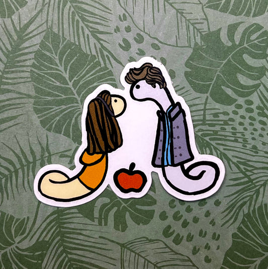 Twilight Worms Waterproof Sticker