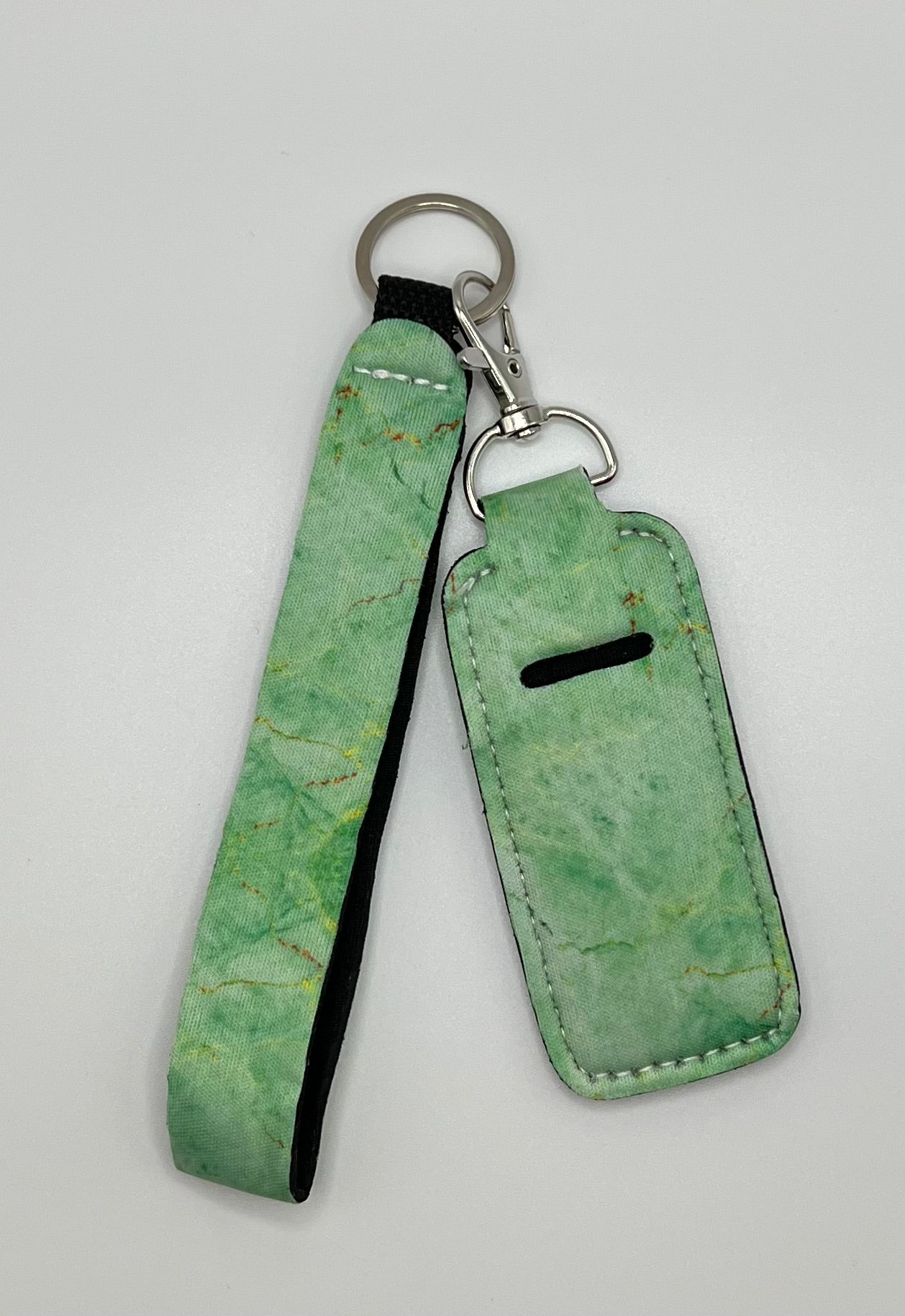 Keychain Wristlet and Lip Balm Holder