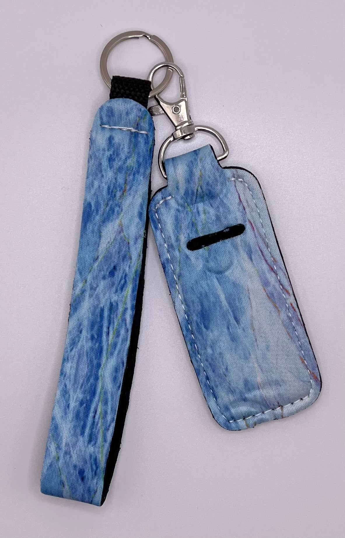 Keychain Wristlet and Lip Balm Holder